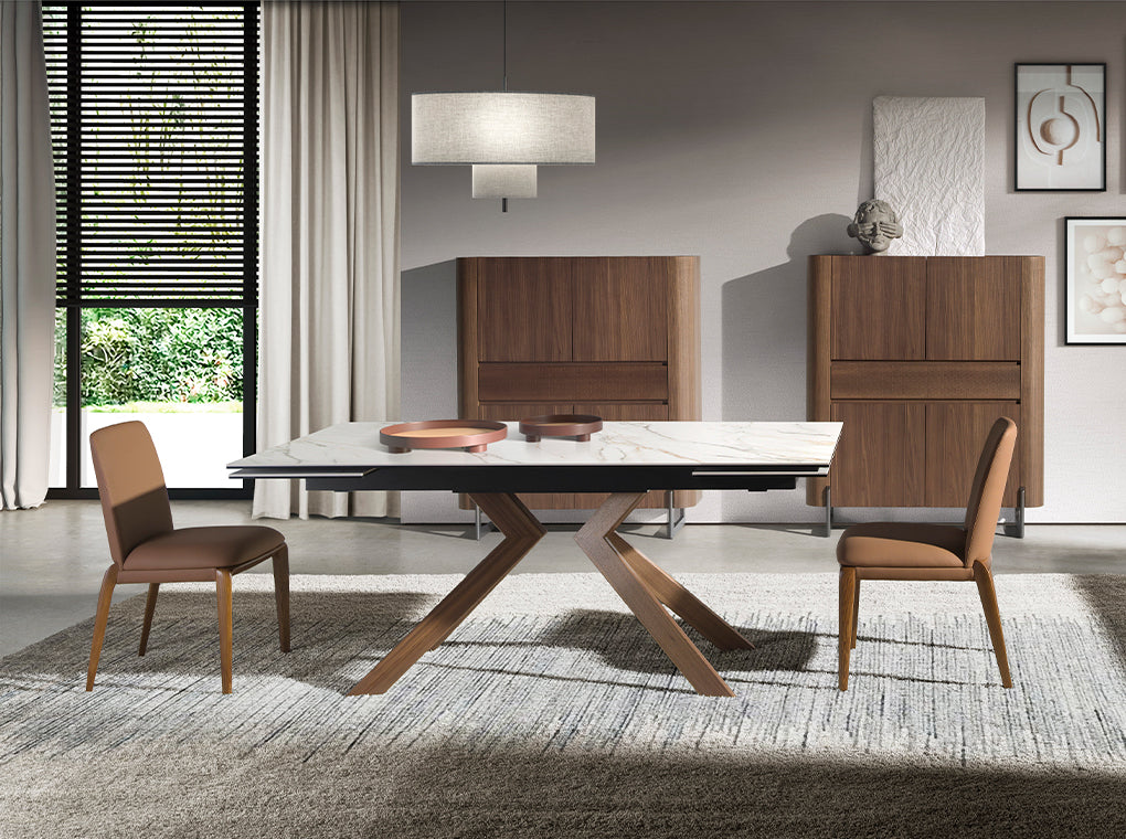 Japandi Eettafel Kofu ™ ~ Uitschuifbaar