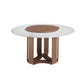 Japandi Eettafel Calacatta 150Ø ™