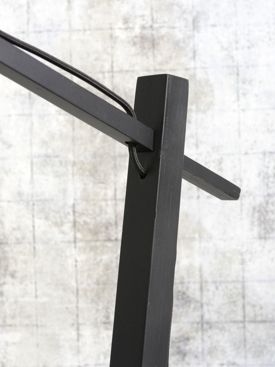 Vloerlamp Andes Zwart/Zwart