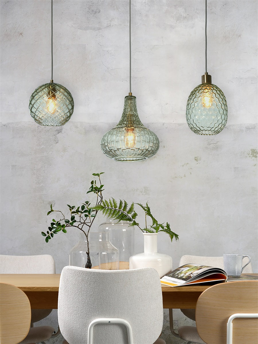 Hanglamp Venice Bol Lichtgroen