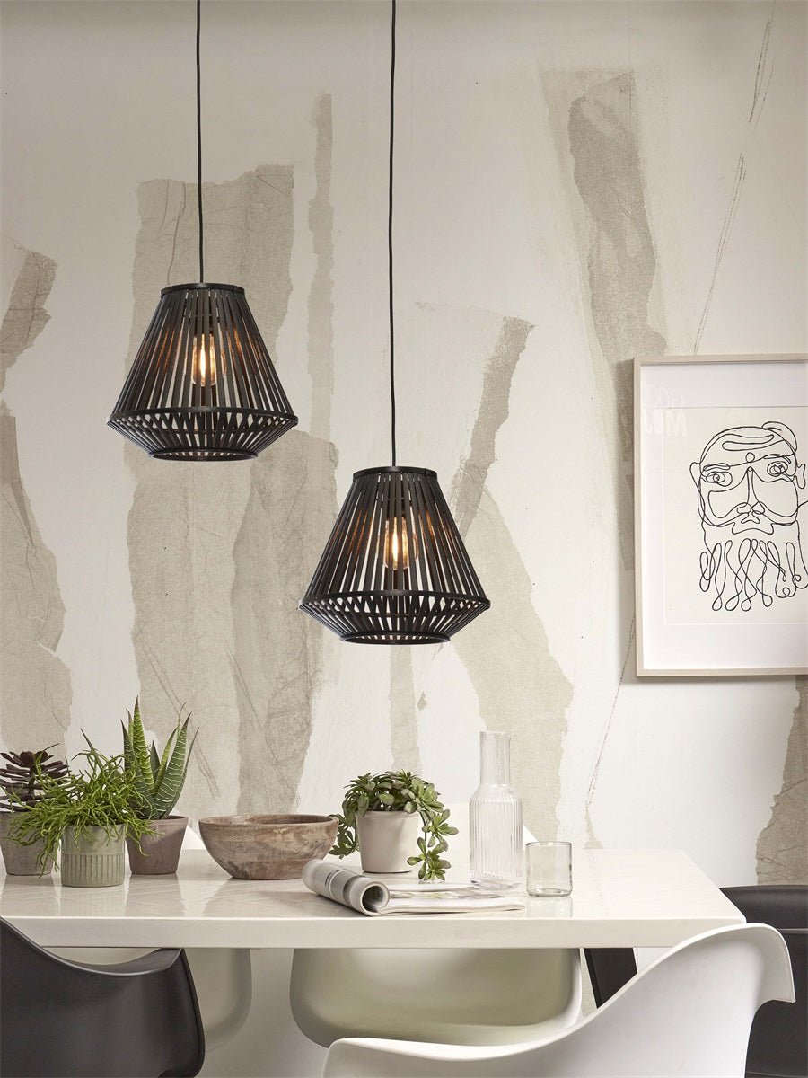 Hanglamp Merapi Diamand Zwart