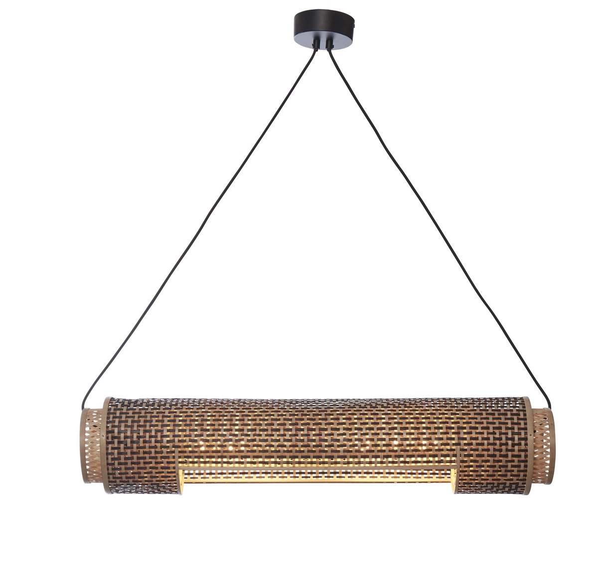 Hanglamp Bhutan Cilinder Zwart