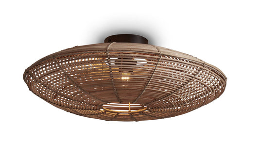 Plafondlamp Tanami Schijf L Naturel