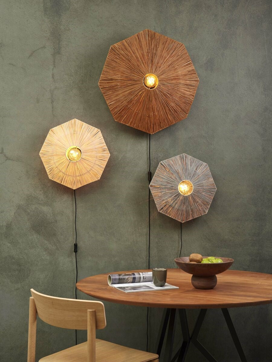 Wandlamp Panama S Grijs