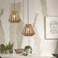 Hanglamp Merapi Diamand Zwart/Naturel