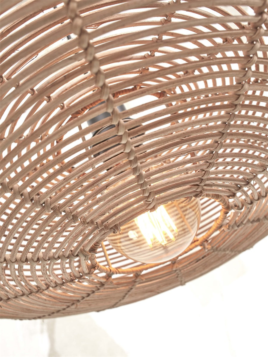 Vloerlamp Tanami Schijf S Wit