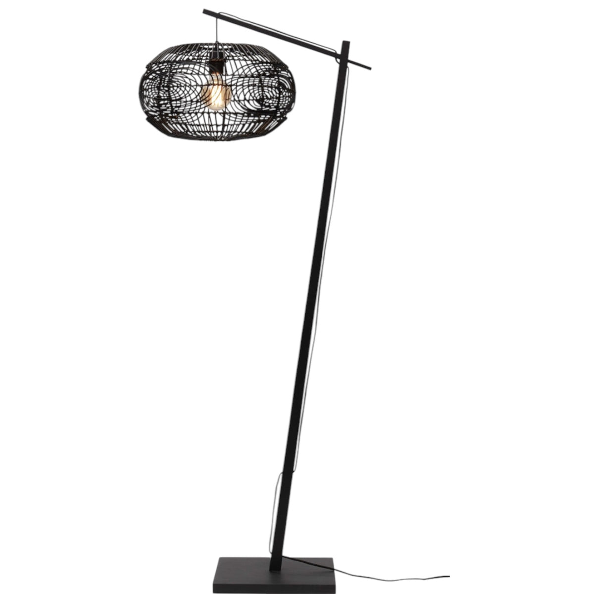 Vloerlamp Madeira Zwart