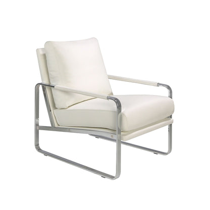 Japandi Fauteuil Sandika ™ ~ Wit