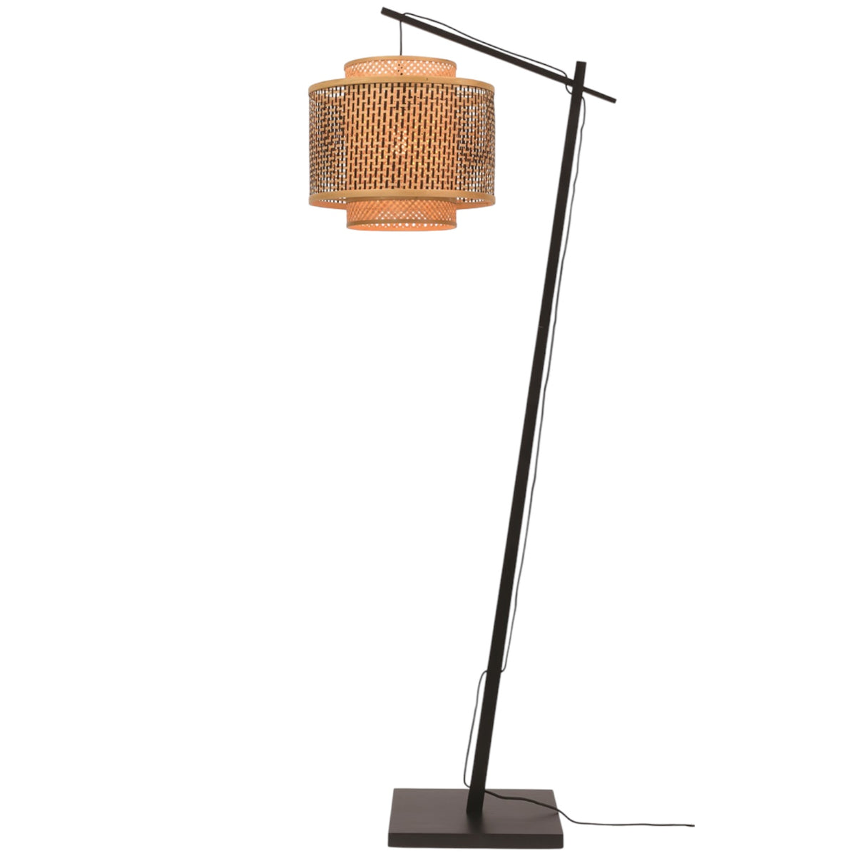 Vloerlamp Bhutan Zwart Klein
