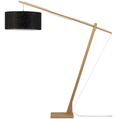 Vloerlamp Montblanc L Zwart