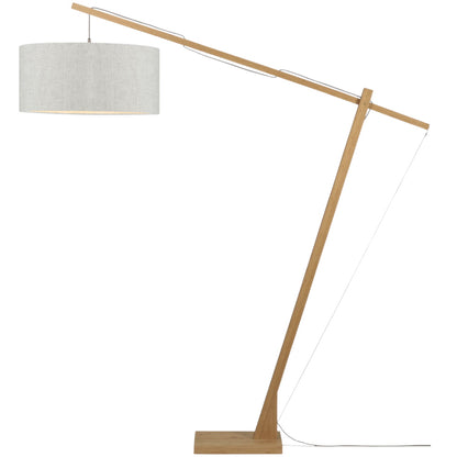 Vloerlamp Montblanc L Licht Linnen